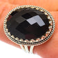 Black Onyx Rings handcrafted by Ana Silver Co - RING63378