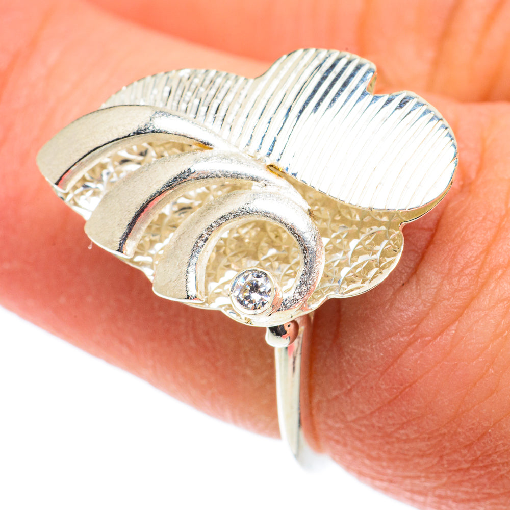 White Quartz Rings handcrafted by Ana Silver Co - RING63380
