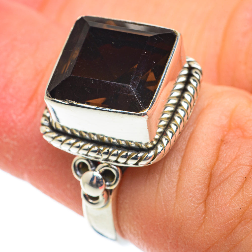 Smoky Quartz Rings handcrafted by Ana Silver Co - RING63391