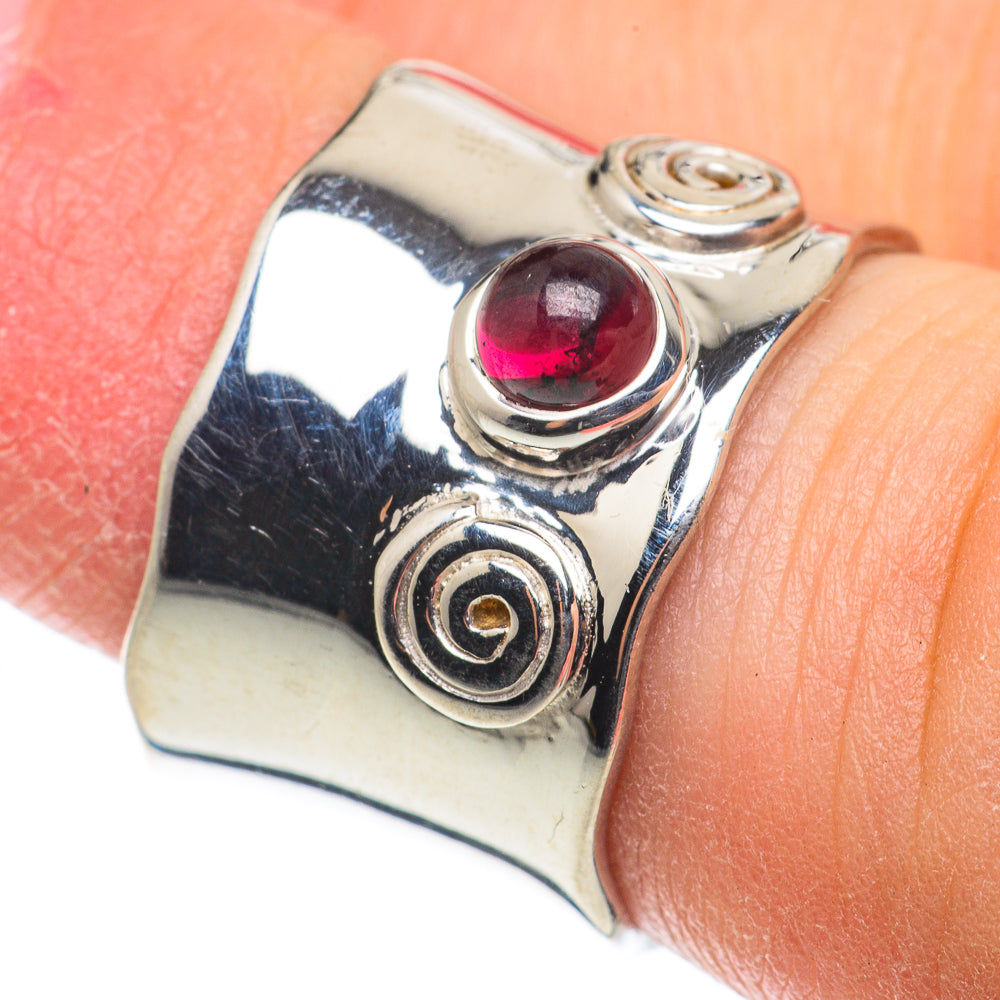 Garnet Rings handcrafted by Ana Silver Co - RING63397