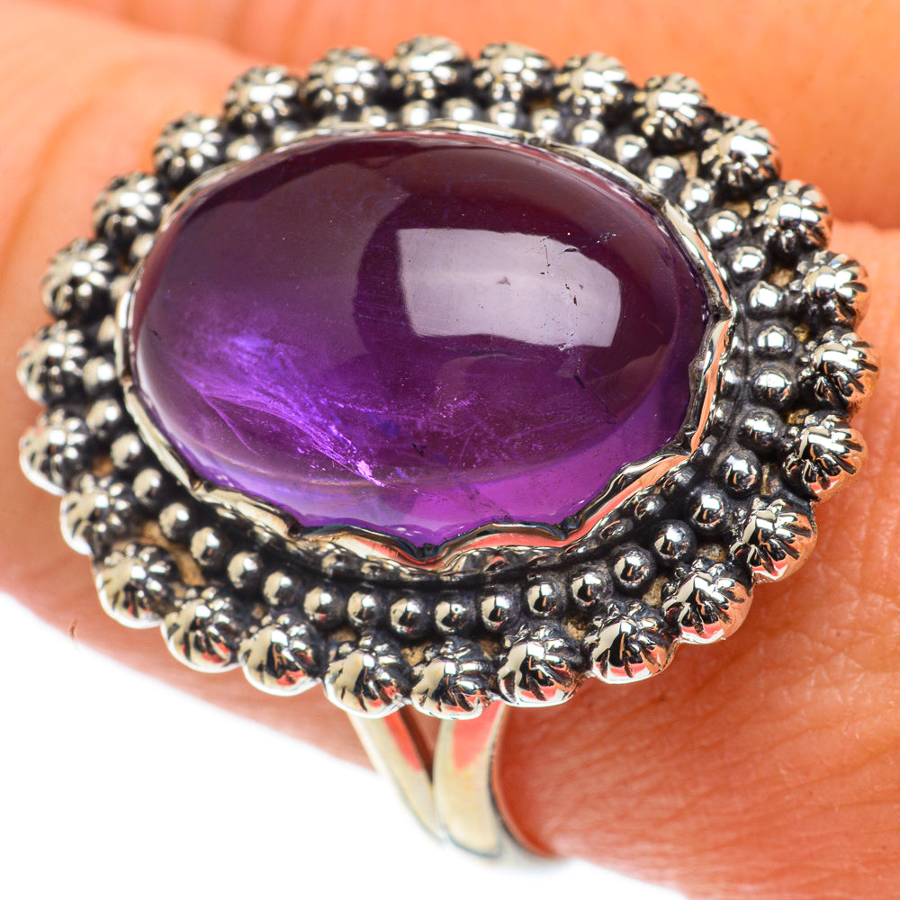 Amethyst Rings handcrafted by Ana Silver Co - RING63398