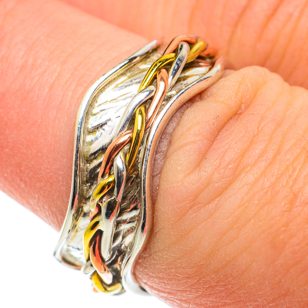 Meditation Spinner Rings handcrafted by Ana Silver Co - RING63399