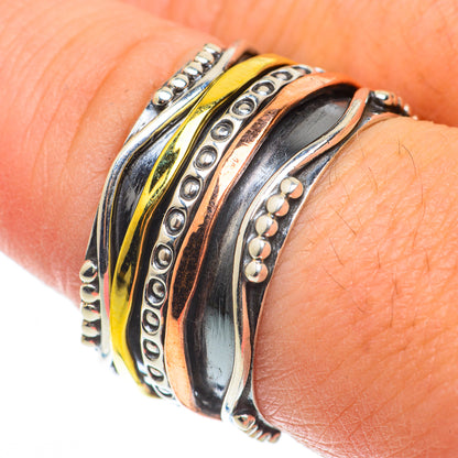 Meditation Spinner Rings handcrafted by Ana Silver Co - RING63400