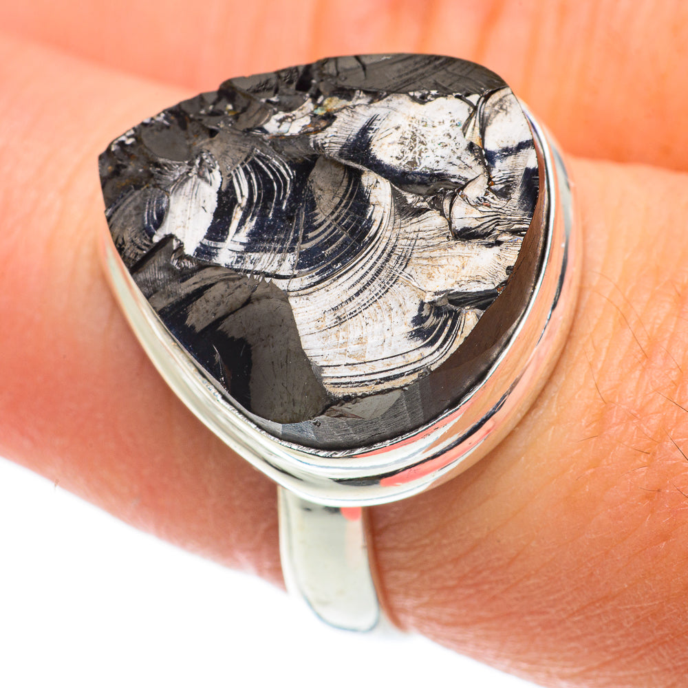 Shungite Rings handcrafted by Ana Silver Co - RING63402