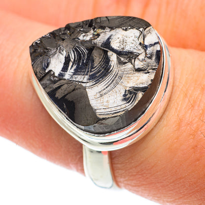Shungite Rings handcrafted by Ana Silver Co - RING63402