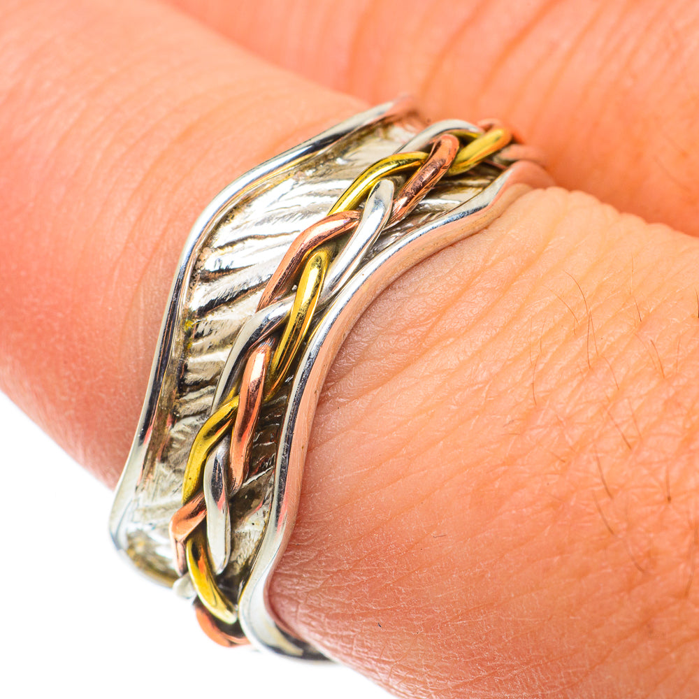 Meditation Spinner Rings handcrafted by Ana Silver Co - RING63421