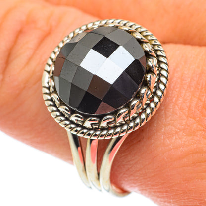Hematite Rings handcrafted by Ana Silver Co - RING63425