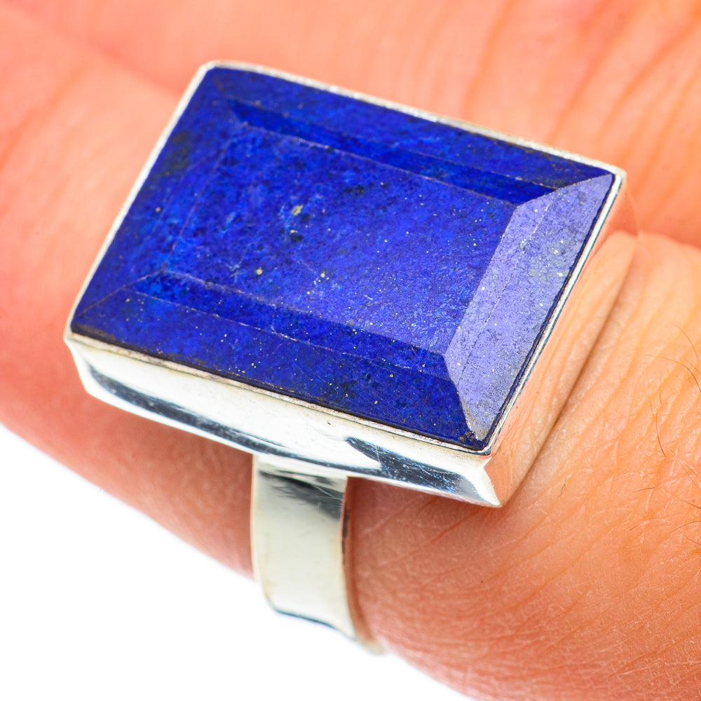 Lapis Lazuli Rings handcrafted by Ana Silver Co - RING63427