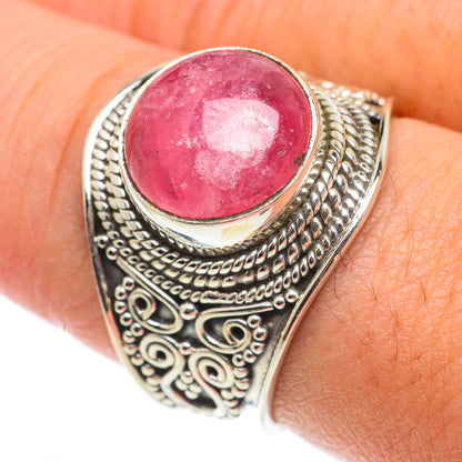 Rhodochrosite Rings handcrafted by Ana Silver Co - RING63434
