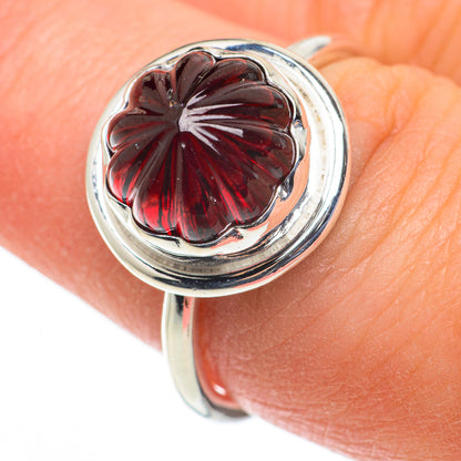 Garnet Rings handcrafted by Ana Silver Co - RING63436