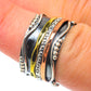 Meditation Spinner Rings handcrafted by Ana Silver Co - RING63438