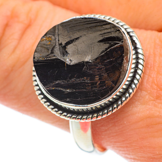 Shungite Rings handcrafted by Ana Silver Co - RING63441