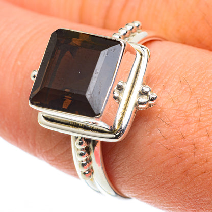 Smoky Quartz Rings handcrafted by Ana Silver Co - RING63451
