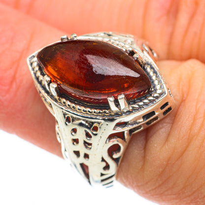 Baltic Amber Rings handcrafted by Ana Silver Co - RING63454