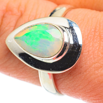 Ethiopian Opal Rings handcrafted by Ana Silver Co - RING63481