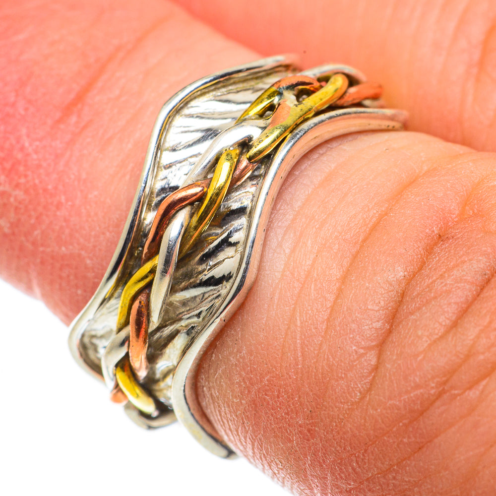 Meditation Spinner Rings handcrafted by Ana Silver Co - RING63491