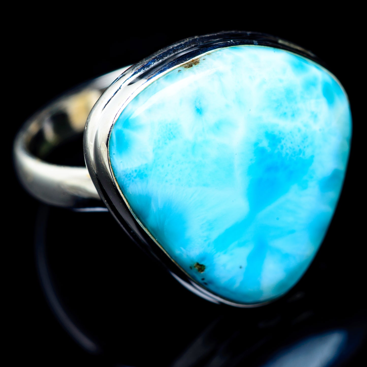 Larimar Rings handcrafted by Ana Silver Co - RING6350