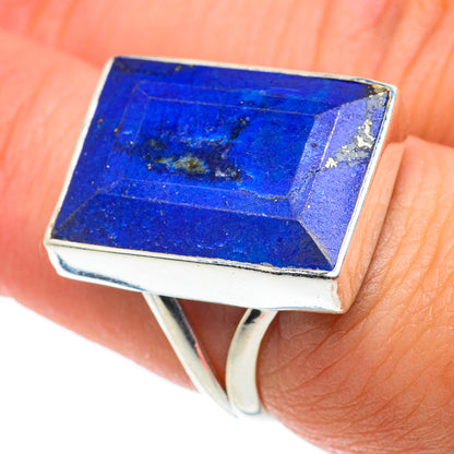 Lapis Lazuli Rings handcrafted by Ana Silver Co - RING63501