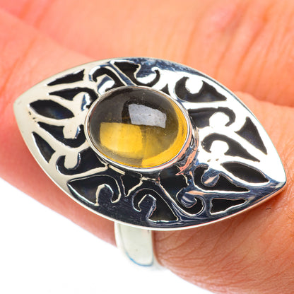 Citrine Rings handcrafted by Ana Silver Co - RING63504