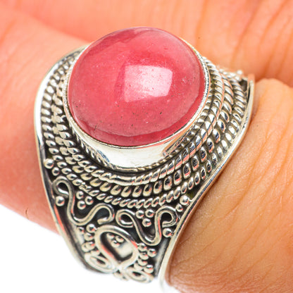 Rhodochrosite Rings handcrafted by Ana Silver Co - RING63547