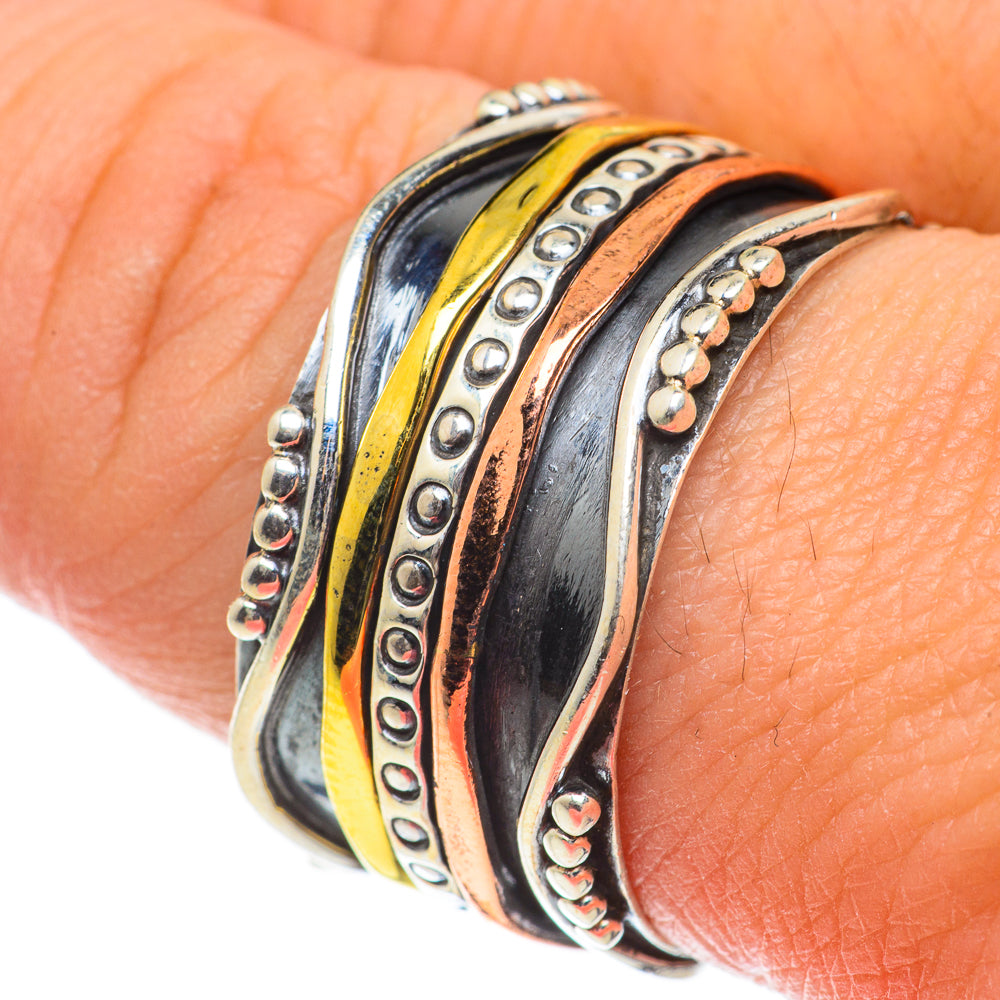 Meditation Spinner Rings handcrafted by Ana Silver Co - RING63549