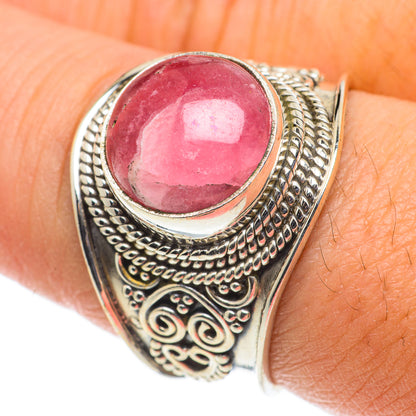 Rhodochrosite Rings handcrafted by Ana Silver Co - RING63555