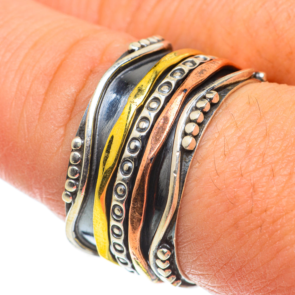 Meditation Spinner Rings handcrafted by Ana Silver Co - RING63557