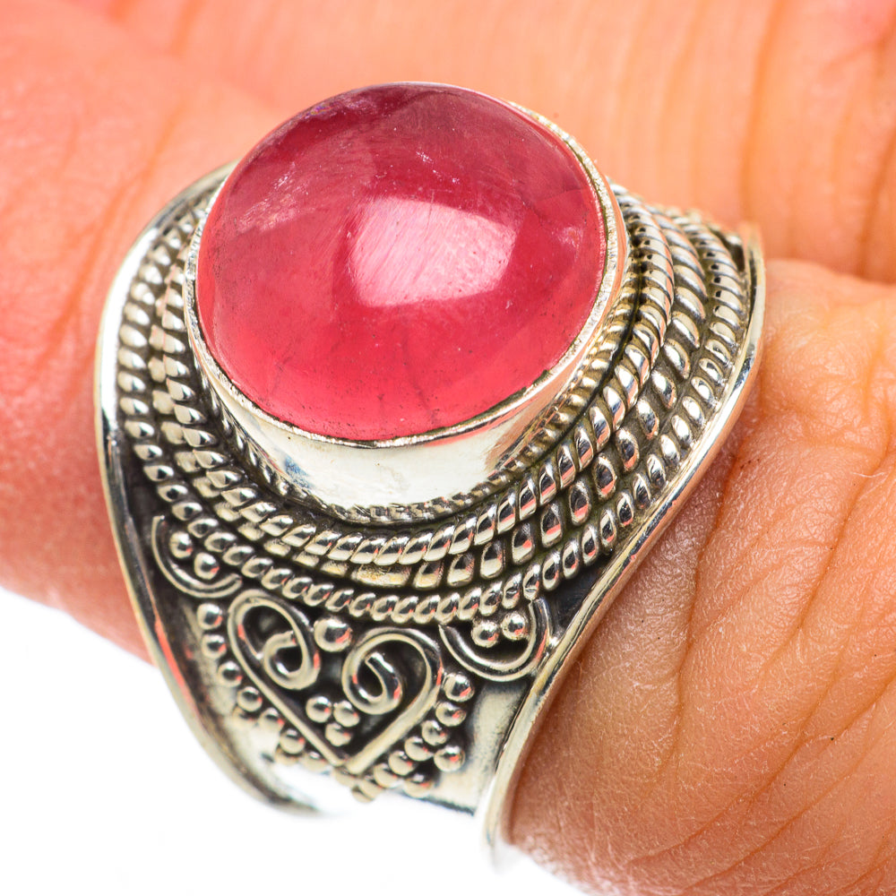 Rhodochrosite Rings handcrafted by Ana Silver Co - RING63560