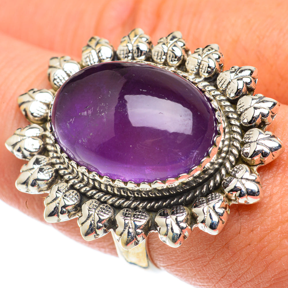 Amethyst Rings handcrafted by Ana Silver Co - RING63564