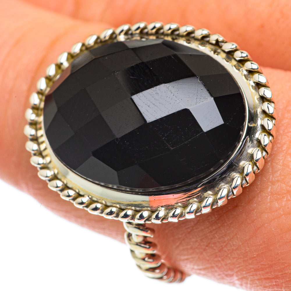 Black Onyx Rings handcrafted by Ana Silver Co - RING63569