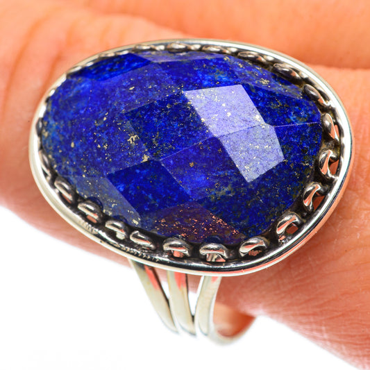 Lapis Lazuli Rings handcrafted by Ana Silver Co - RING63577