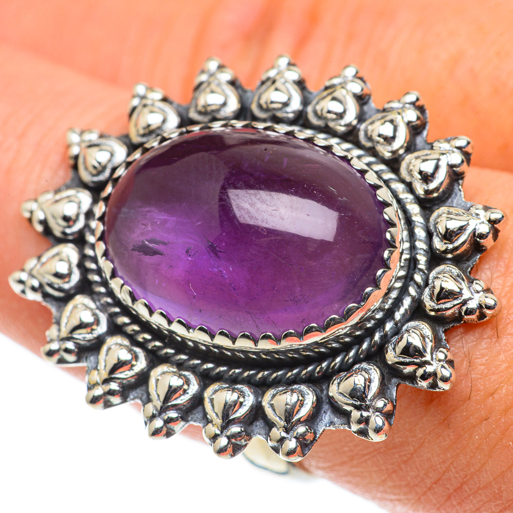 Amethyst Rings handcrafted by Ana Silver Co - RING63587