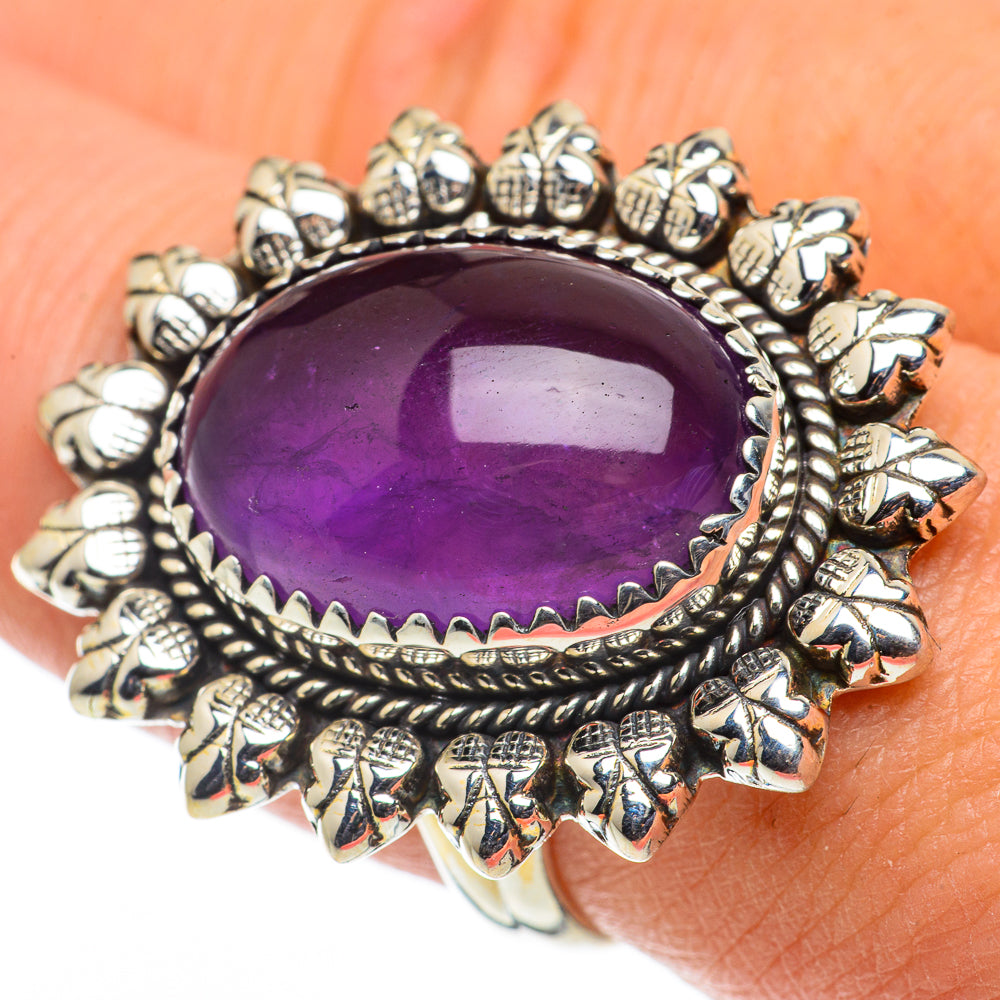 Amethyst Rings handcrafted by Ana Silver Co - RING63588