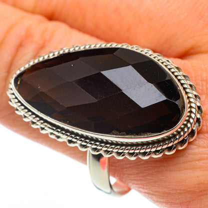 Smoky Quartz Rings handcrafted by Ana Silver Co - RING63601