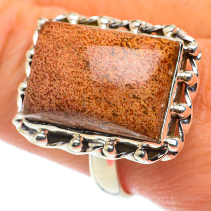 Ocean Jasper Rings handcrafted by Ana Silver Co - RING63602