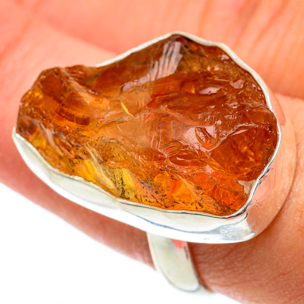 Citrine Rings handcrafted by Ana Silver Co - RING63605