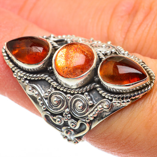 Sunstone Rings handcrafted by Ana Silver Co - RING63606