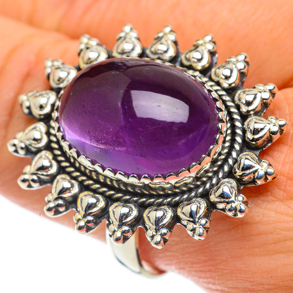 Amethyst Rings handcrafted by Ana Silver Co - RING63609