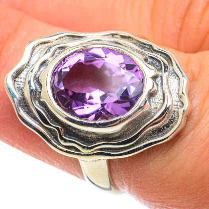 Amethyst Rings handcrafted by Ana Silver Co - RING63628