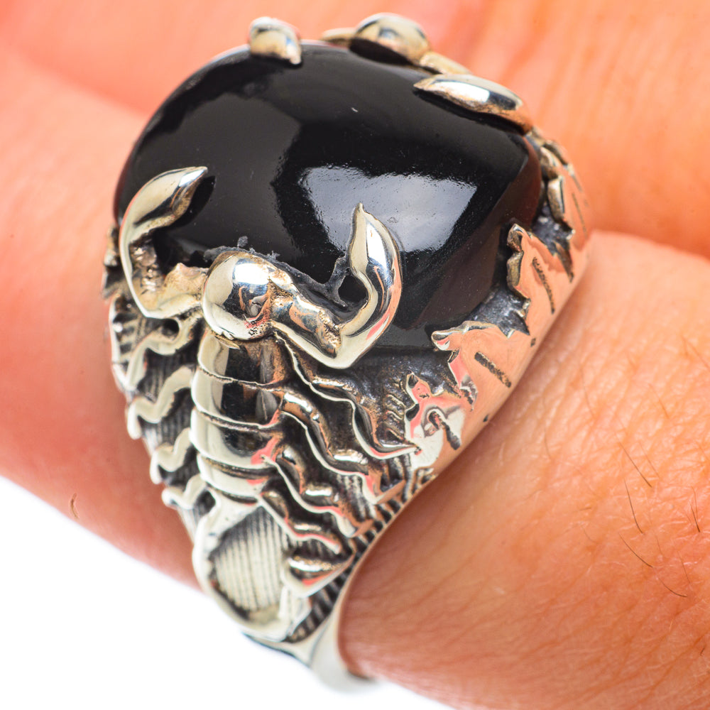 Black Onyx Rings handcrafted by Ana Silver Co - RING63632