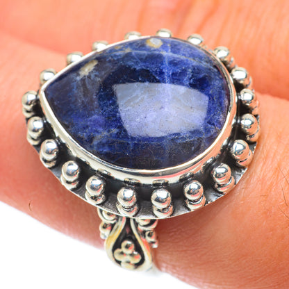 Sodalite Rings handcrafted by Ana Silver Co - RING63641