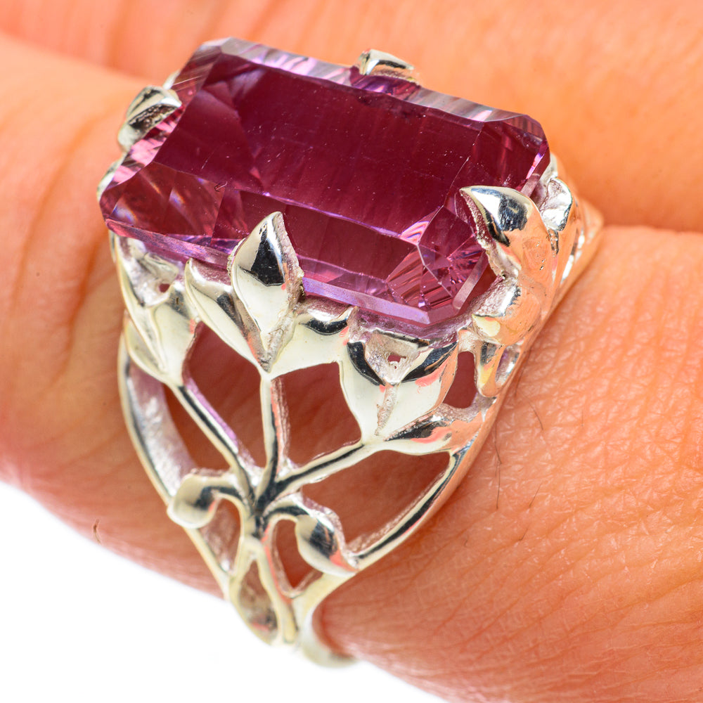 Color Change Alexandrite (lab.) Rings handcrafted by Ana Silver Co - RING63656