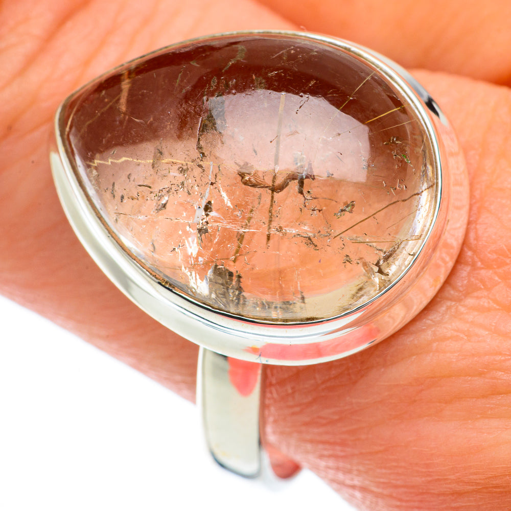 Rutilated Quartz Rings handcrafted by Ana Silver Co - RING63658