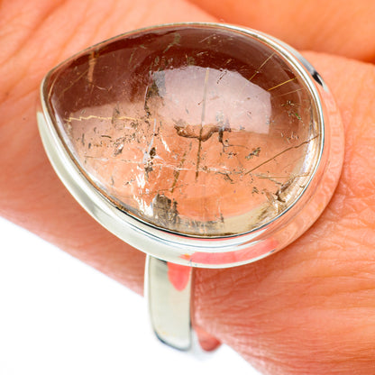Rutilated Quartz Rings handcrafted by Ana Silver Co - RING63658