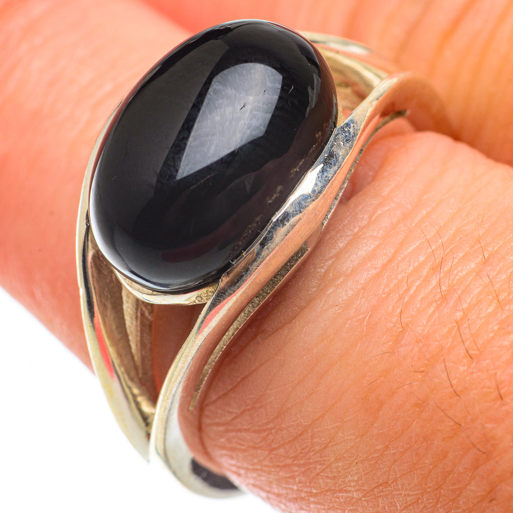 Black Onyx Rings handcrafted by Ana Silver Co - RING63660