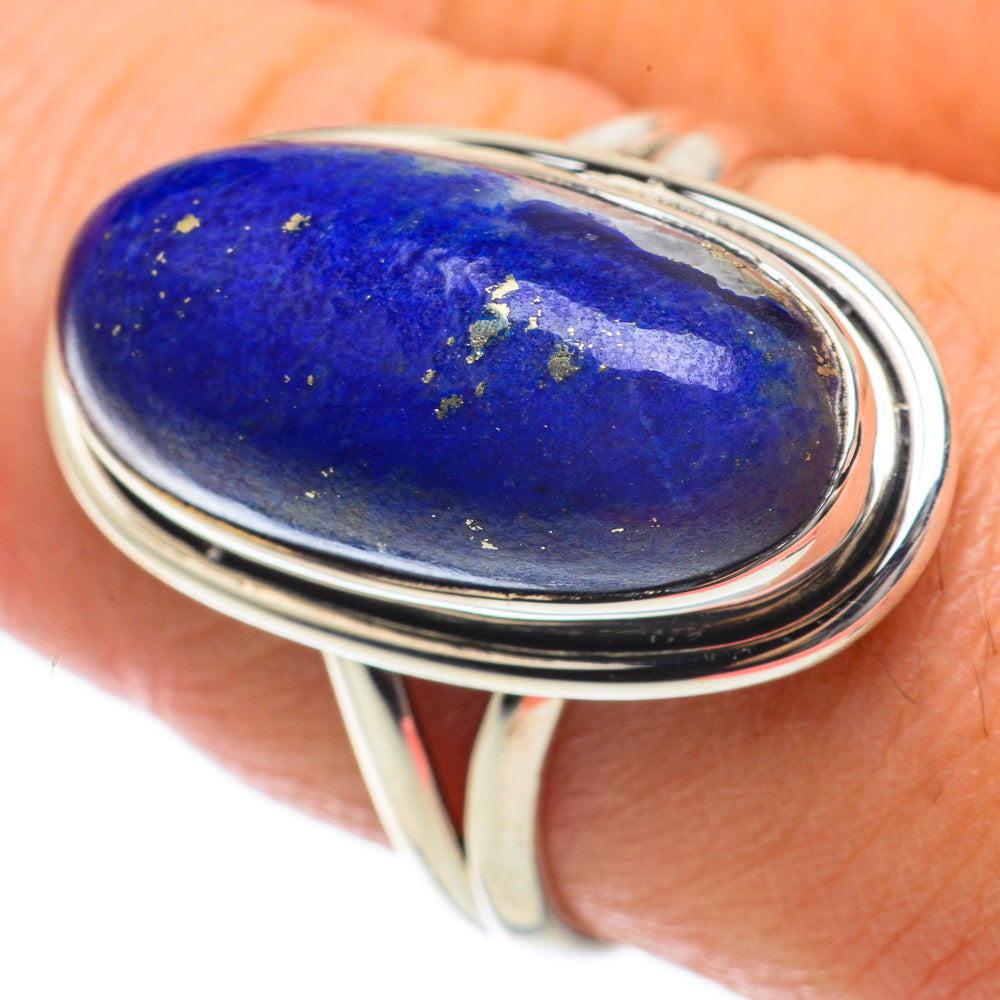 Lapis Lazuli Rings handcrafted by Ana Silver Co - RING63669