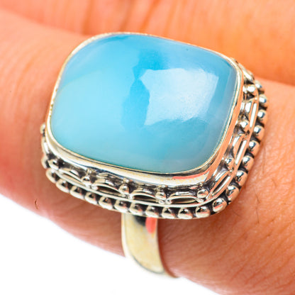 Larimar Rings handcrafted by Ana Silver Co - RING63671