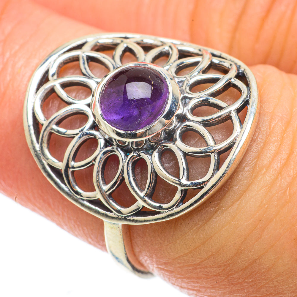 Amethyst Rings handcrafted by Ana Silver Co - RING63682