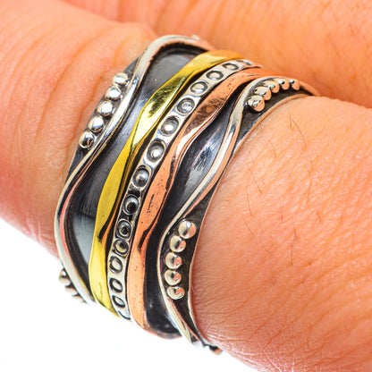 Meditation Spinner Rings handcrafted by Ana Silver Co - RING63684