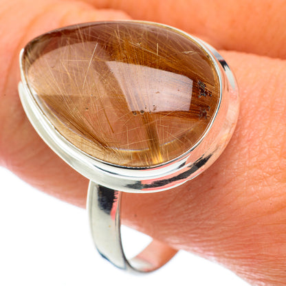 Rutilated Quartz Rings handcrafted by Ana Silver Co - RING63685